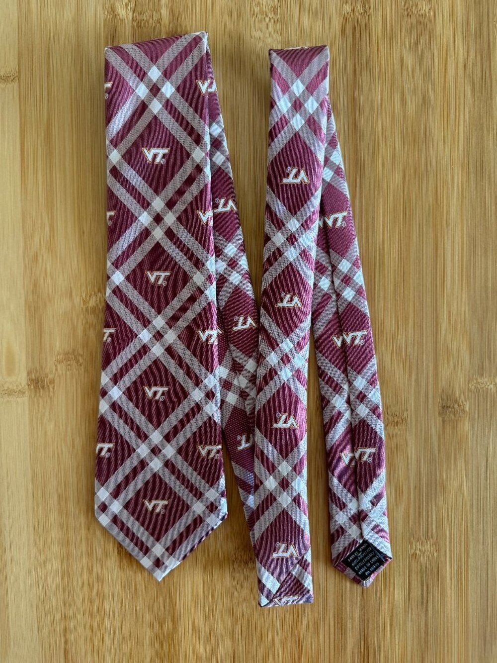Virginia Tech necktie